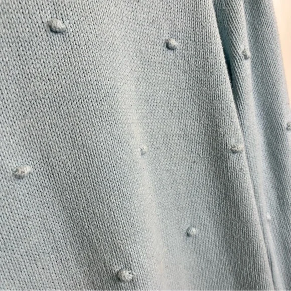 Loft blue Pom Pom sweater size xl - Picture 6 of 6